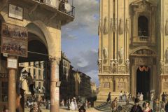 5.-Inganni-Veduta-di-Piazza-del-Duomo-con-il-Coperto-dei-Figini-olio-su-tela-176-x-138-cm