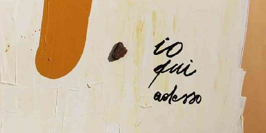 U. Carrega, Io qui adesso, 1997 U. Carrega, Io qui adesso, 1997