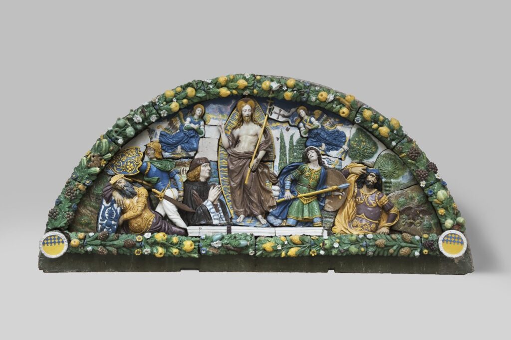 Giovanni Della Robbia, la “lunetta Antinori” e Stefano Arienti al Bargello di Firenze