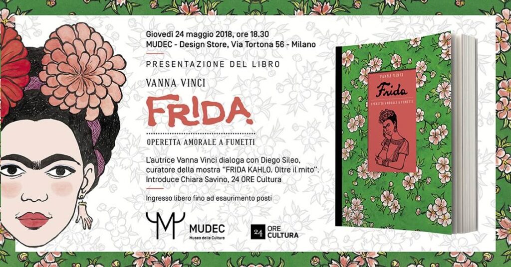 MUDEC. Presentazione di “FRIDA. Operetta amorale a fumetti”