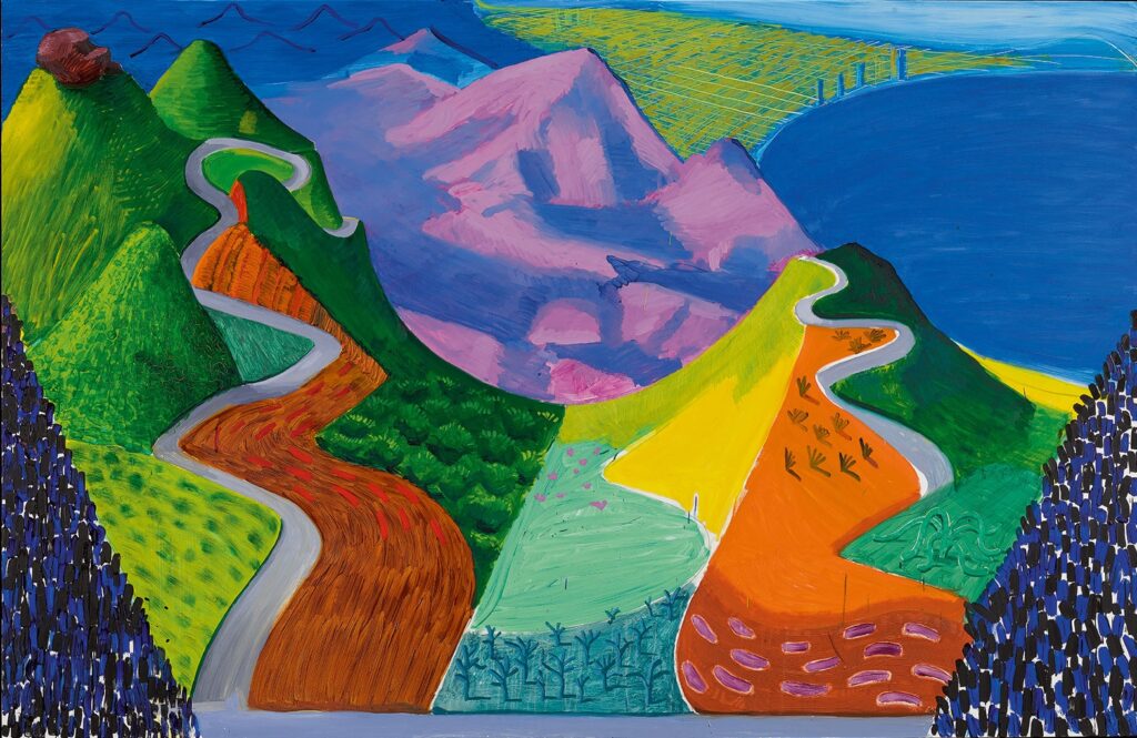 Aste. Record per David Hockney