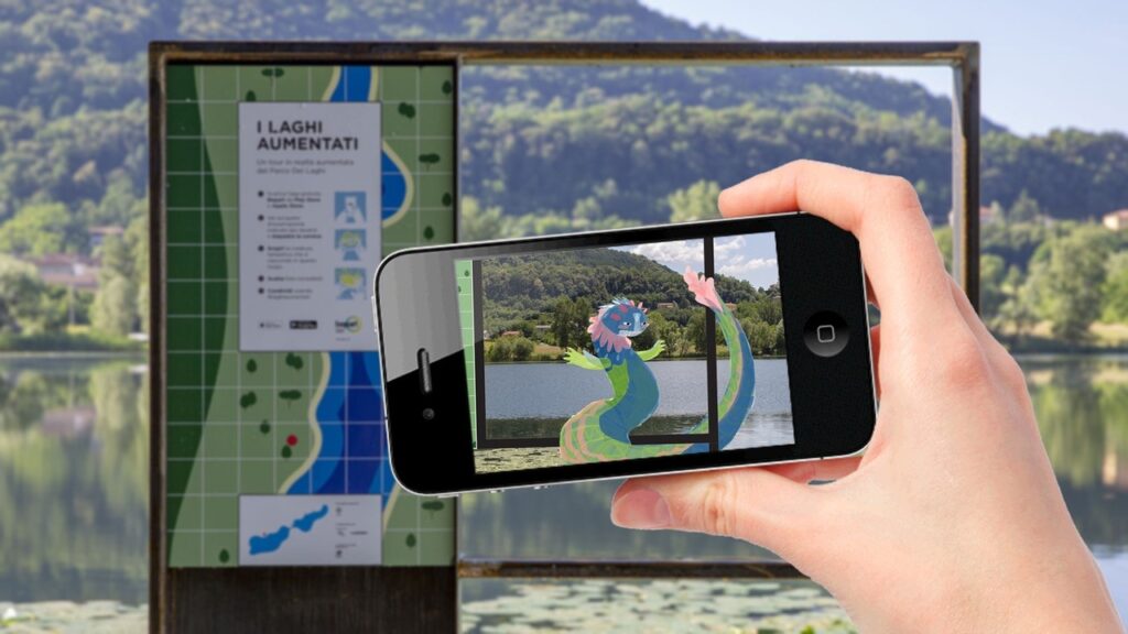 “Laghi Aumentati”, un percorso digitale tra arte e natura in realtà aumentata
