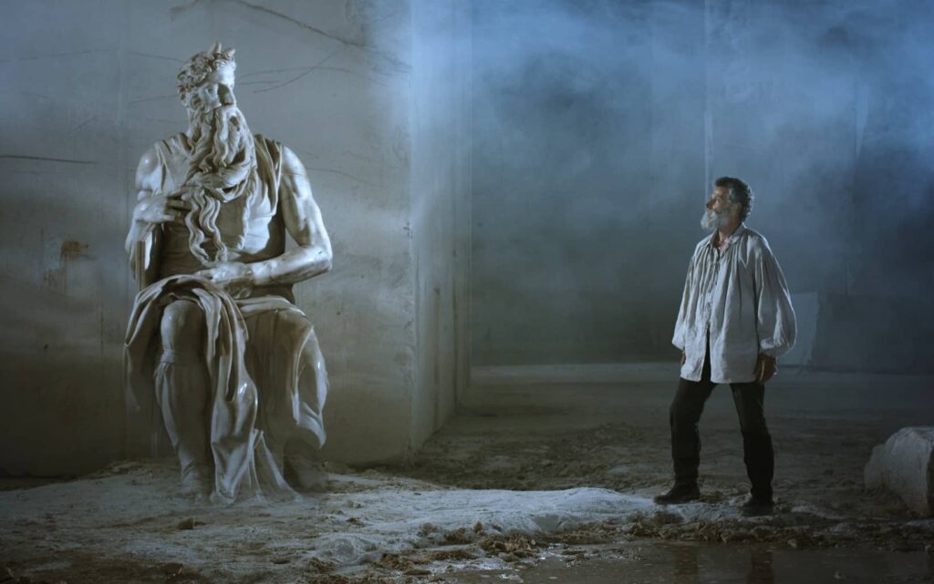 Sky porta il film su Michelangelo nel carcere romano di Rebibbia
