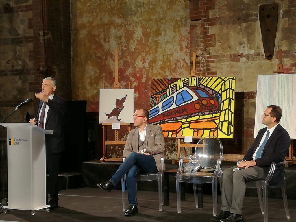 Le OGR di Torino acquisiscono quattro opere realizzate da artisti con disabilità