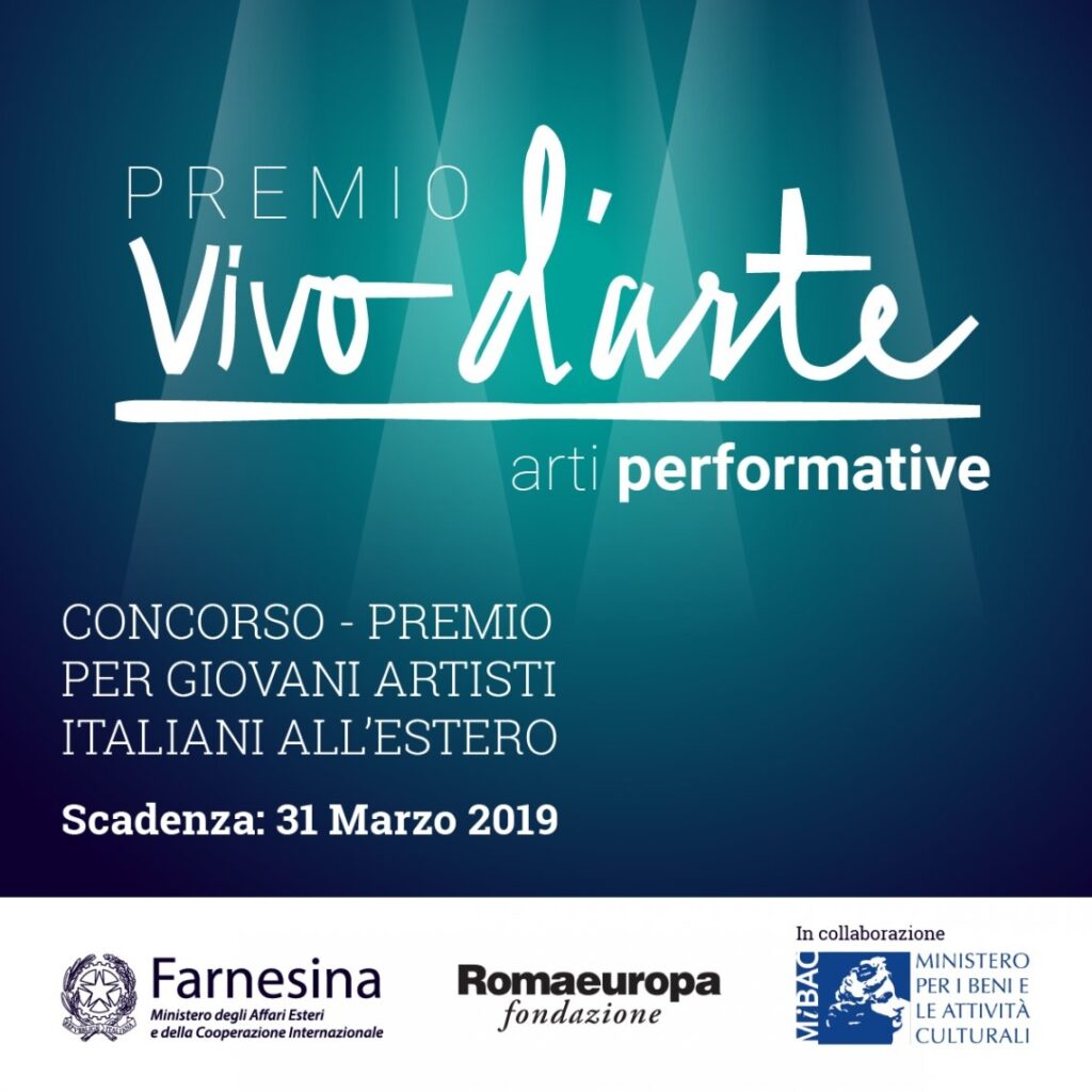 Bando “Vivo d’Arte – Arti performative”