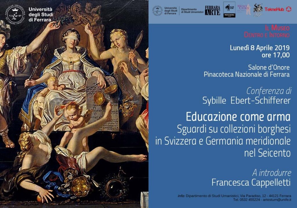 Pinacoteca Nazionale di Ferrara. Incontro con la storica dell’arte Sybille Ebert-Schifferer