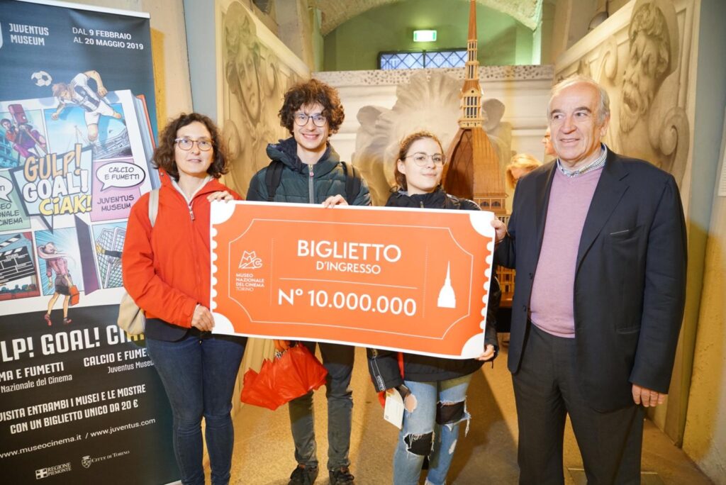 Museo Nazionale del Cinema di Torino, raggiunti i 10 milioni di visitatori