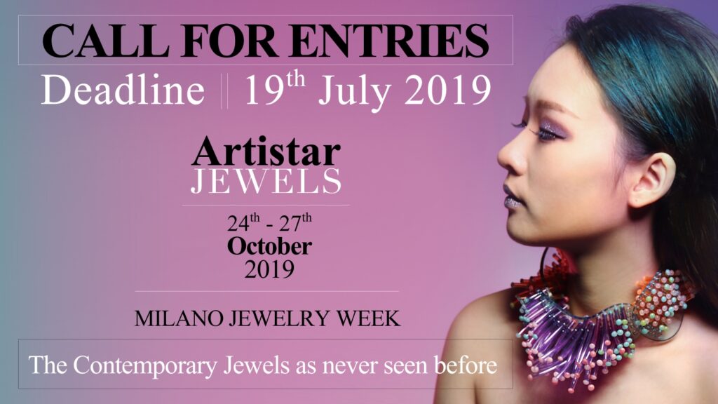 Aperto il bando per Artistar Jewels in occasione della prima edizione della Milano Jewelry Week