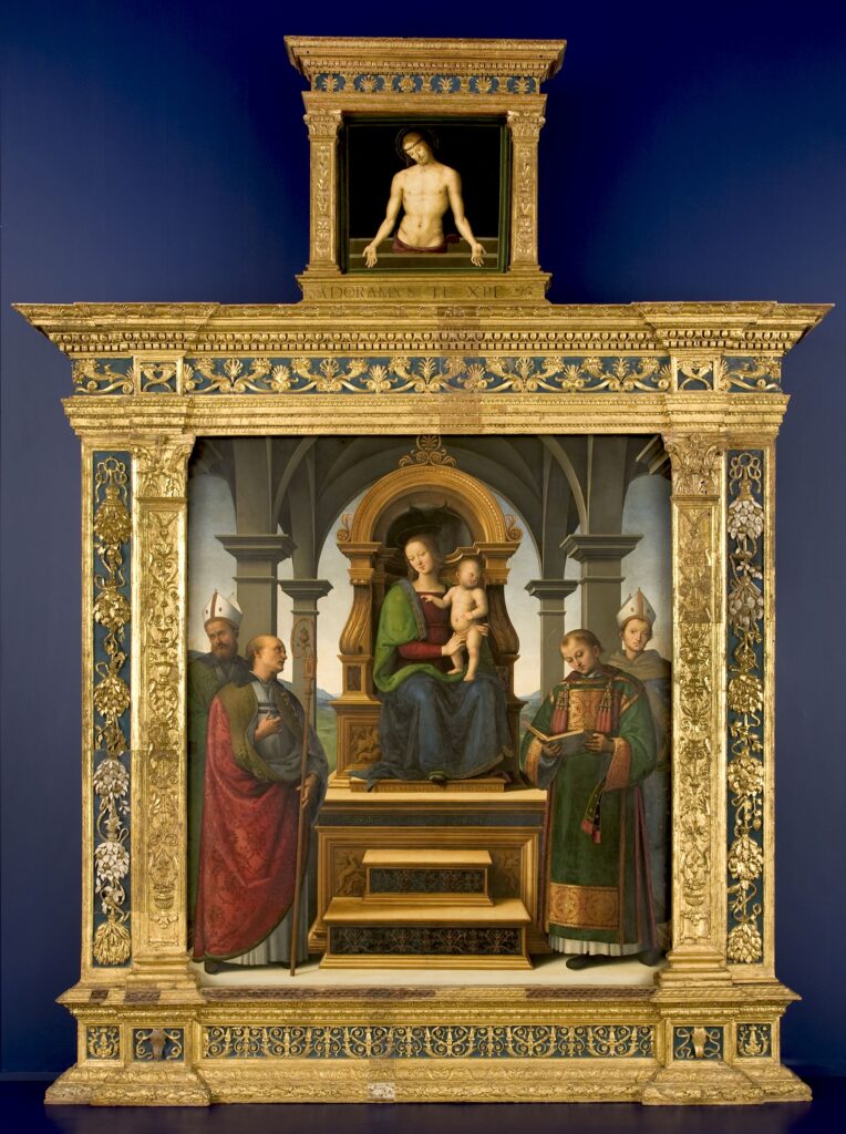 Alla Galleria Nazionale dell’Umbria di Perugia torna la Pala dei Decemviri del Perugino