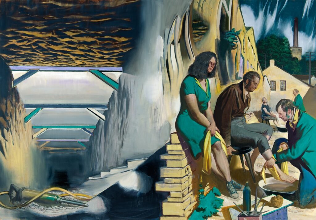 A Palazzo Pitti la prima retrospettiva italiana dedicata al pittore tedesco Neo Rauch. Immagini