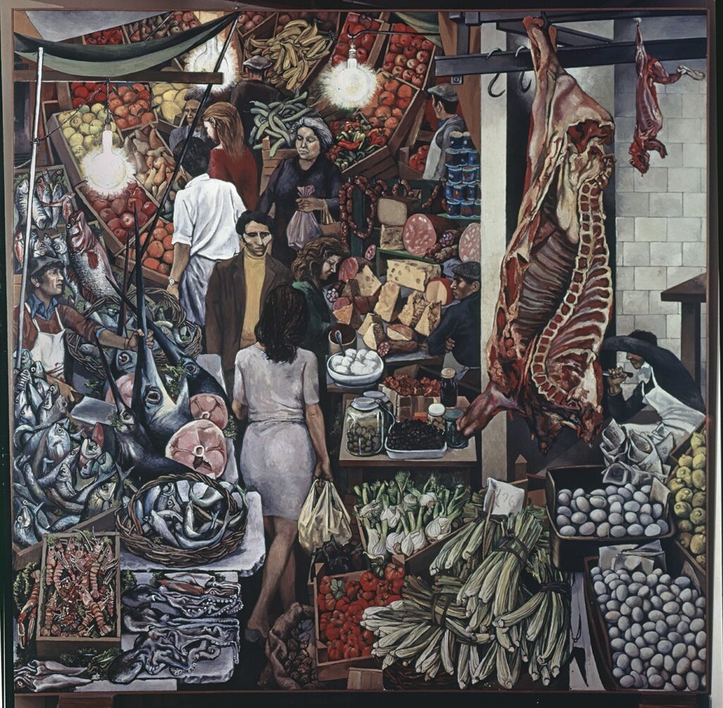 “La Vucciria” di Guttuso a Palazzo Montecitorio