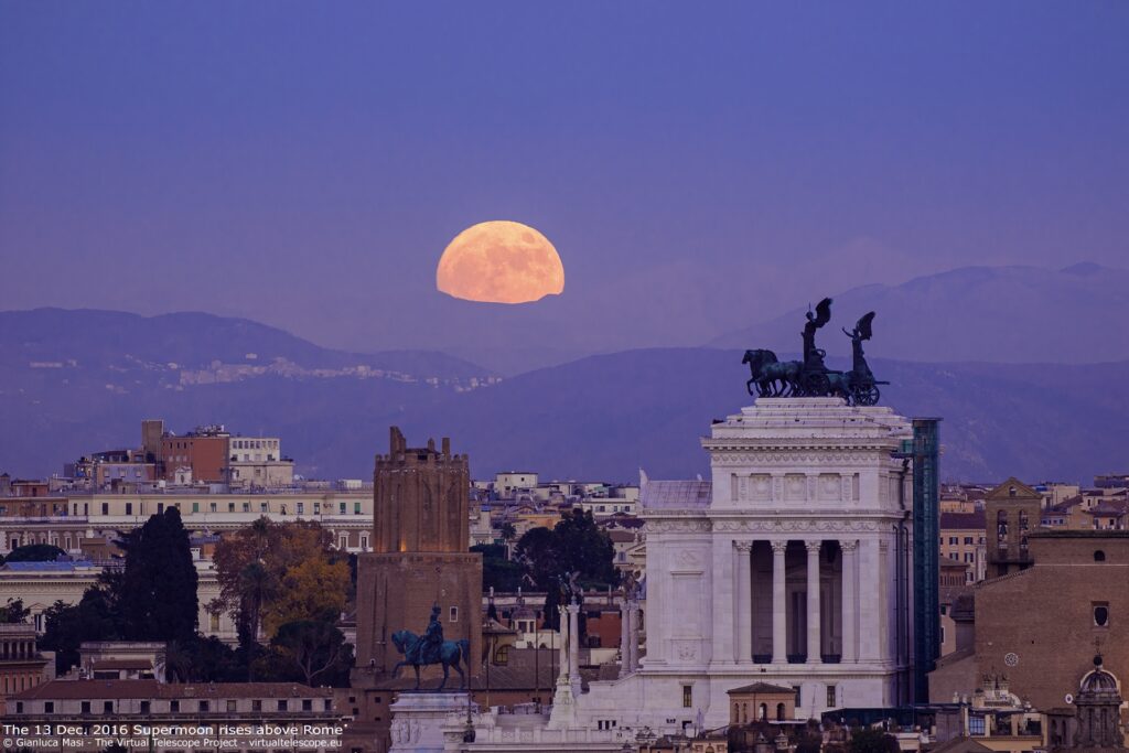 La meraviglia del cielo sulla bellezza di Roma attraverso gli scatti di Gianluca Masi