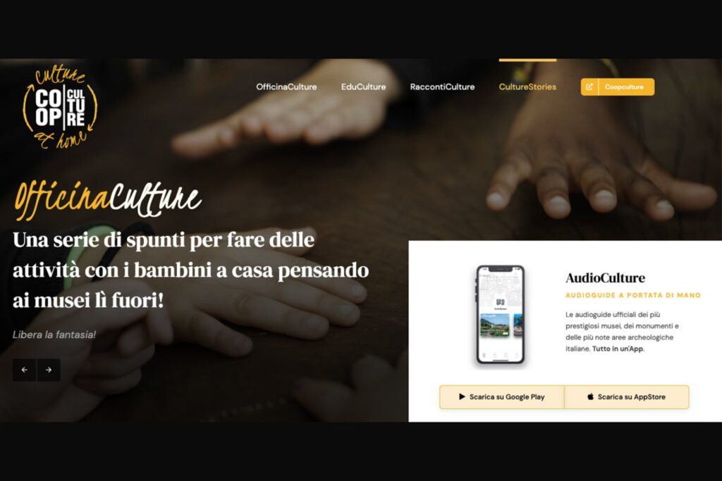Coronavirus. “Culture at home”, il progetto di CoopCulture