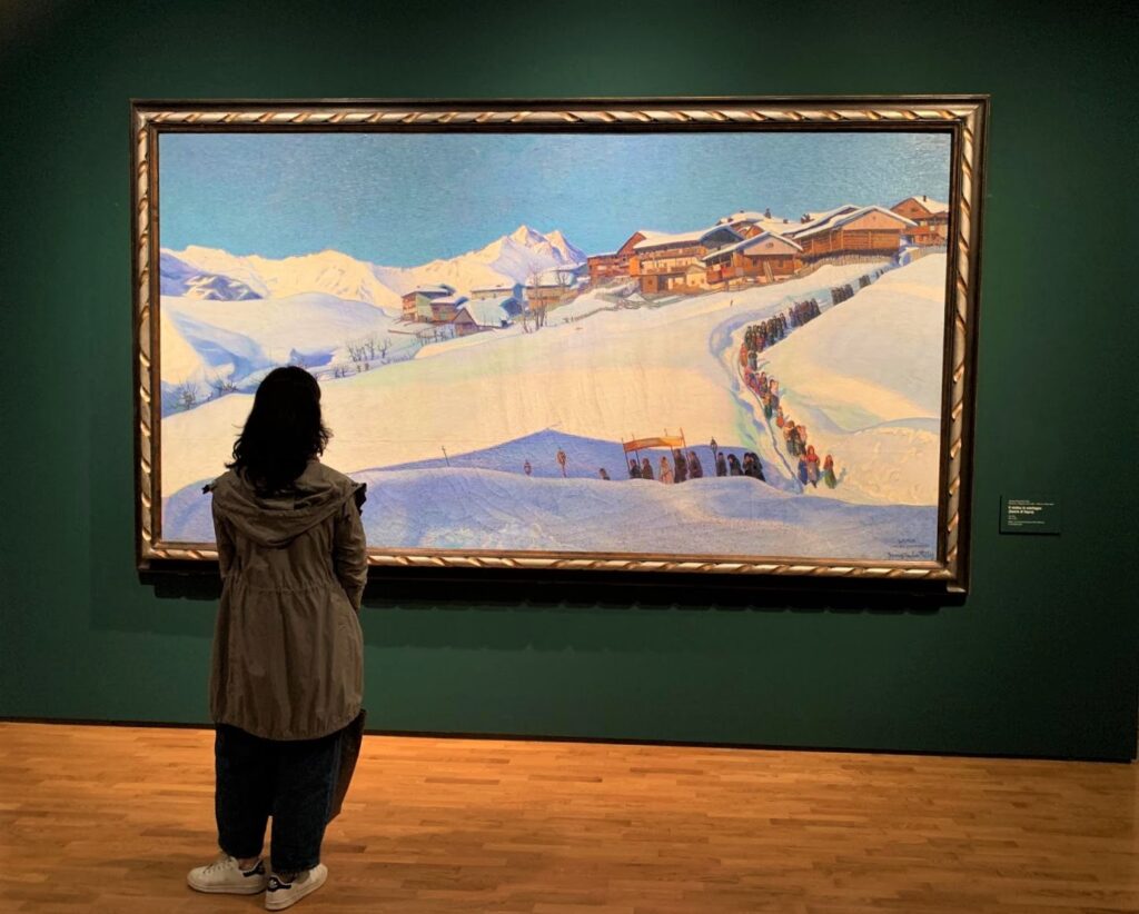 La fascinazione per la montagna nella pittura tra Ottocento e Novecento raccontata a Palazzo Sarcinelli di Conegliano. Immagini