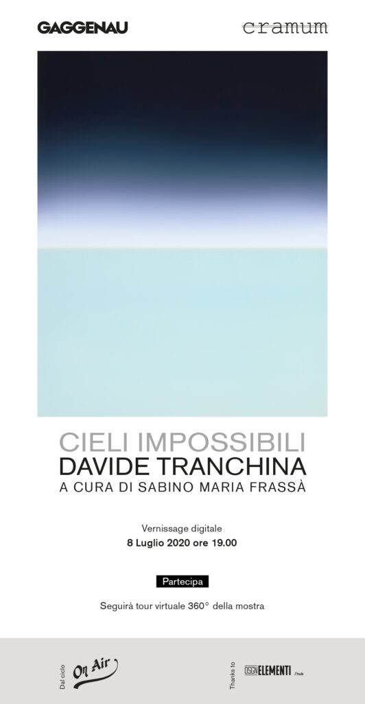 “Cieli Impossibili”, la mostra di Davide Tranchina al Gaggenau DesignElementi Hub di Milano