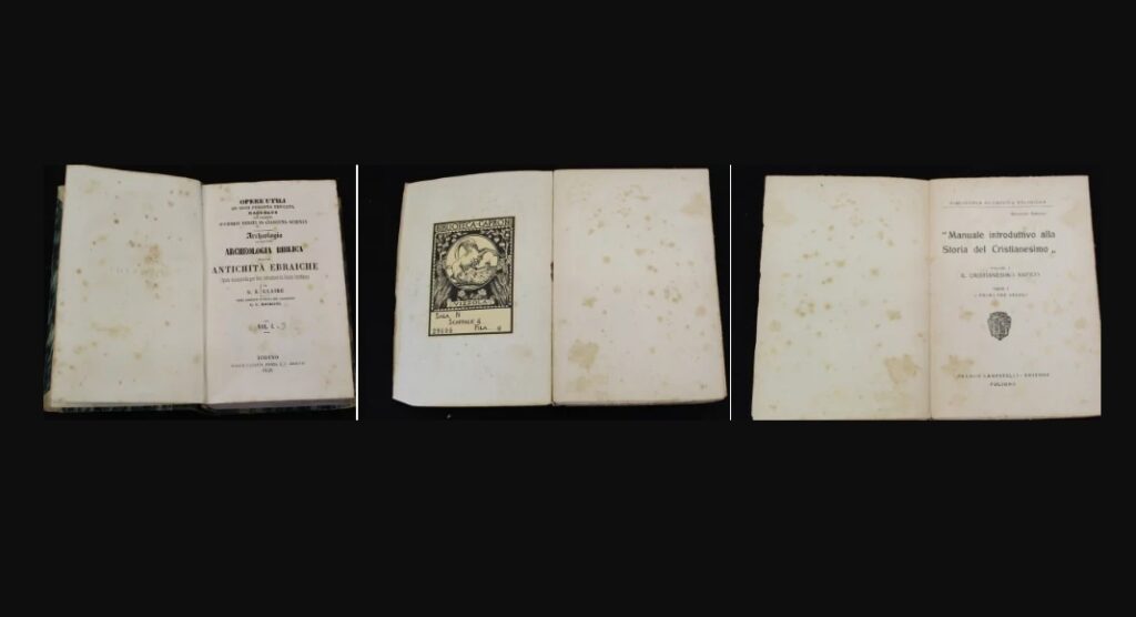 Trento, Carabinieri Tpc restituiscono tre volumi dell’800 alla Biblioteca Caproni