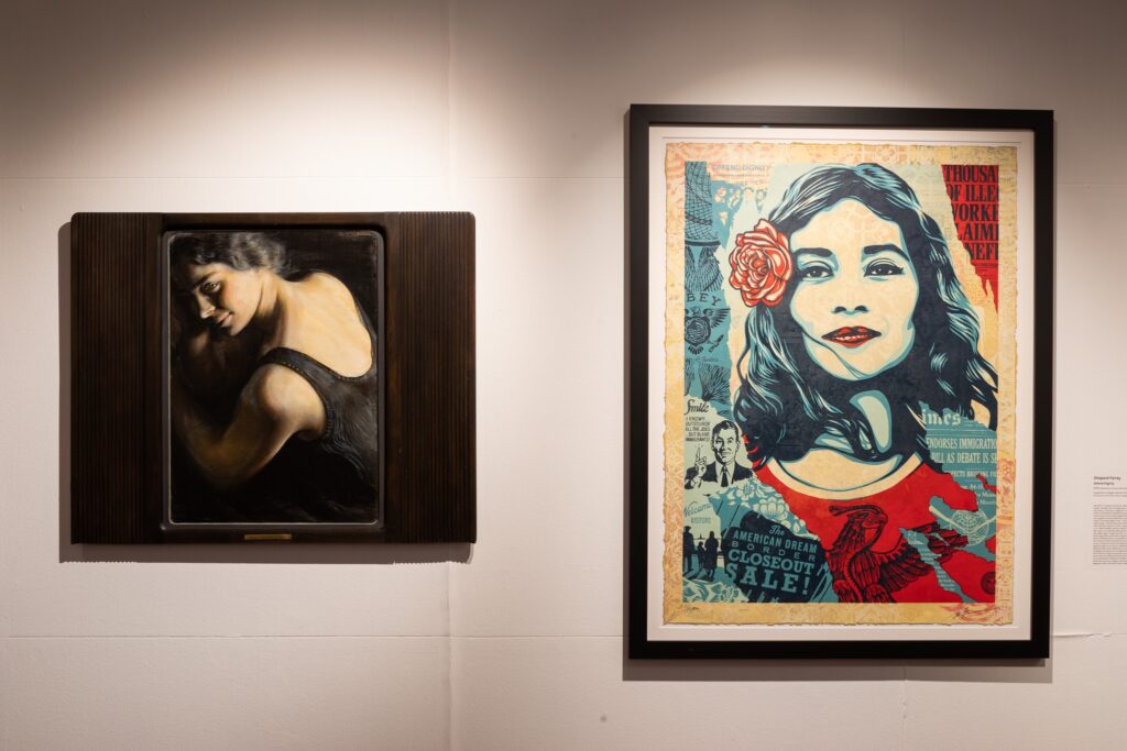 Shepard Fairey alla Galleria d’Arte Moderna di Roma in dialogo con i capolavori della collezione