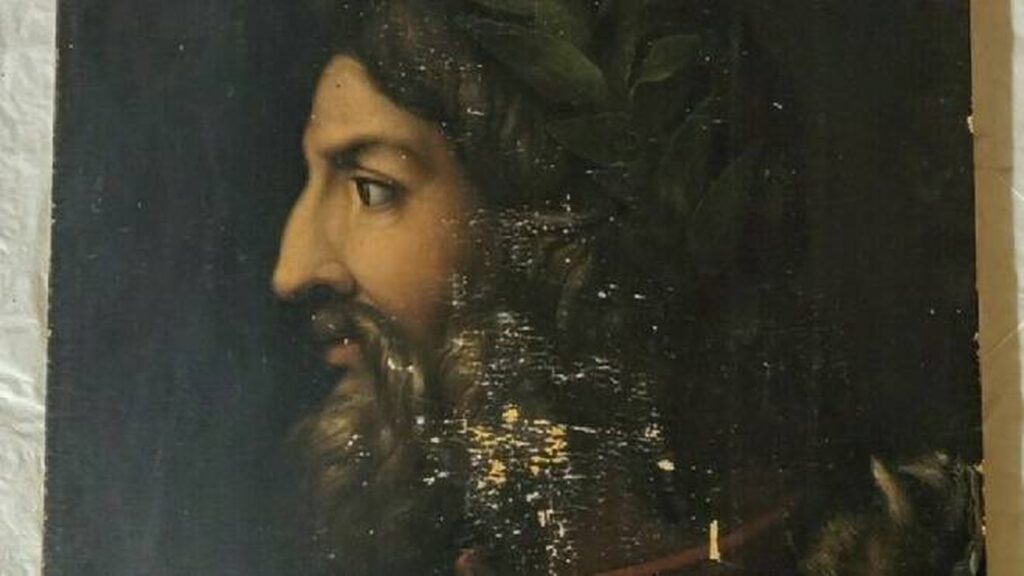 Uffizi, ritrovato un ritratto di Romolo nella soffitta di Palazzo Pitti