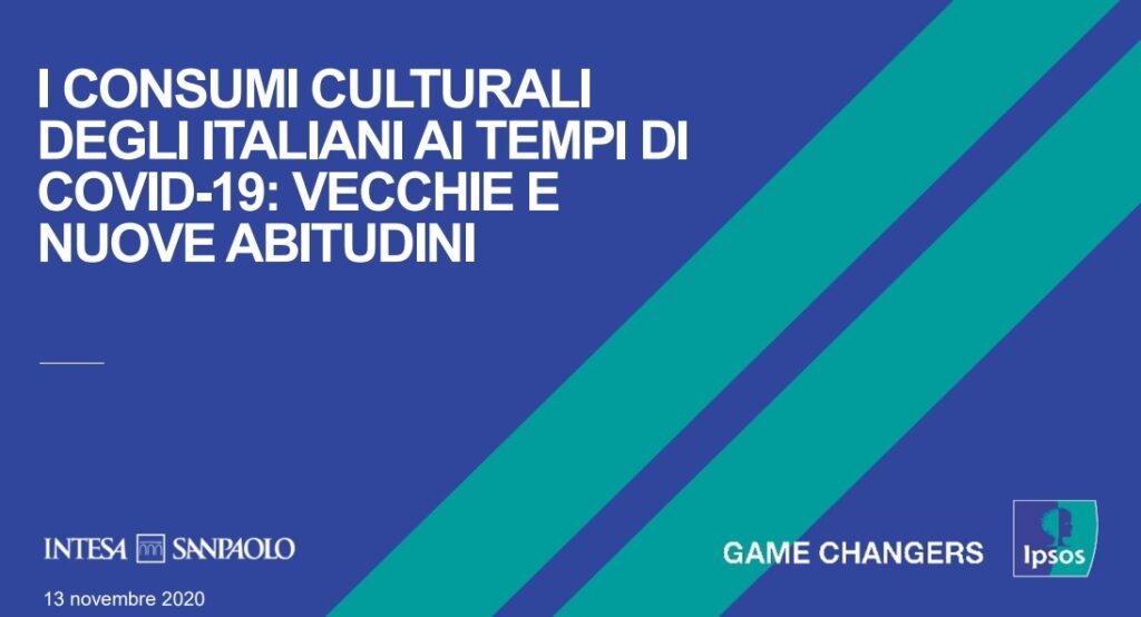 Bookcity 2020, da Intesa Sanpaolo due ricerche sui consumi culturali durante il lockdown