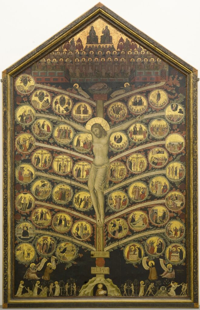 Per la mostra dedicata a Dante, in prestito dalla Galleria dell’Accademia al Museo del Bargello “L’Albero della Vita” di Pacino di Buonaguida