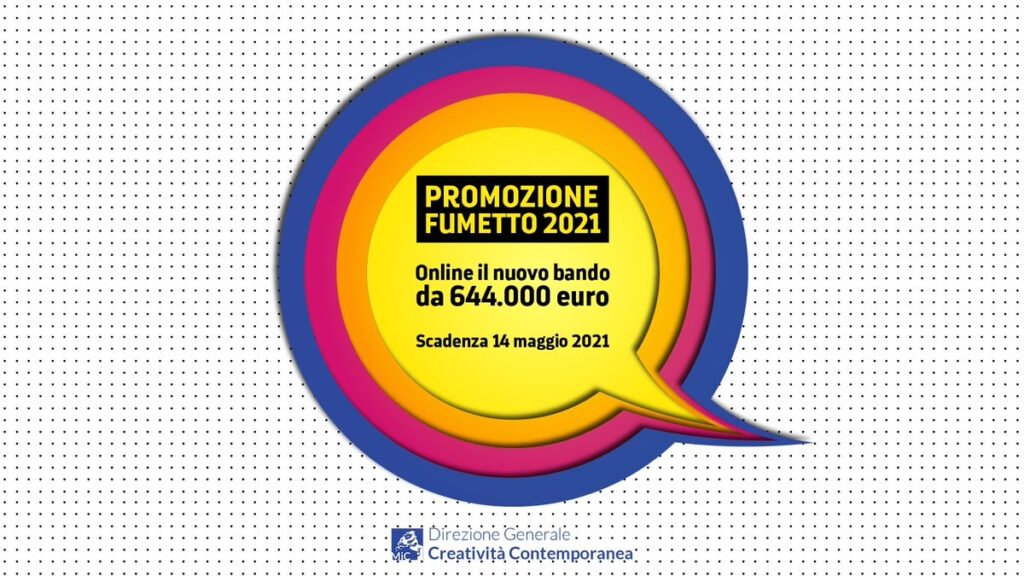 Il Ministero della Cultura lancia il bando “Promozione Fumetto 2021”