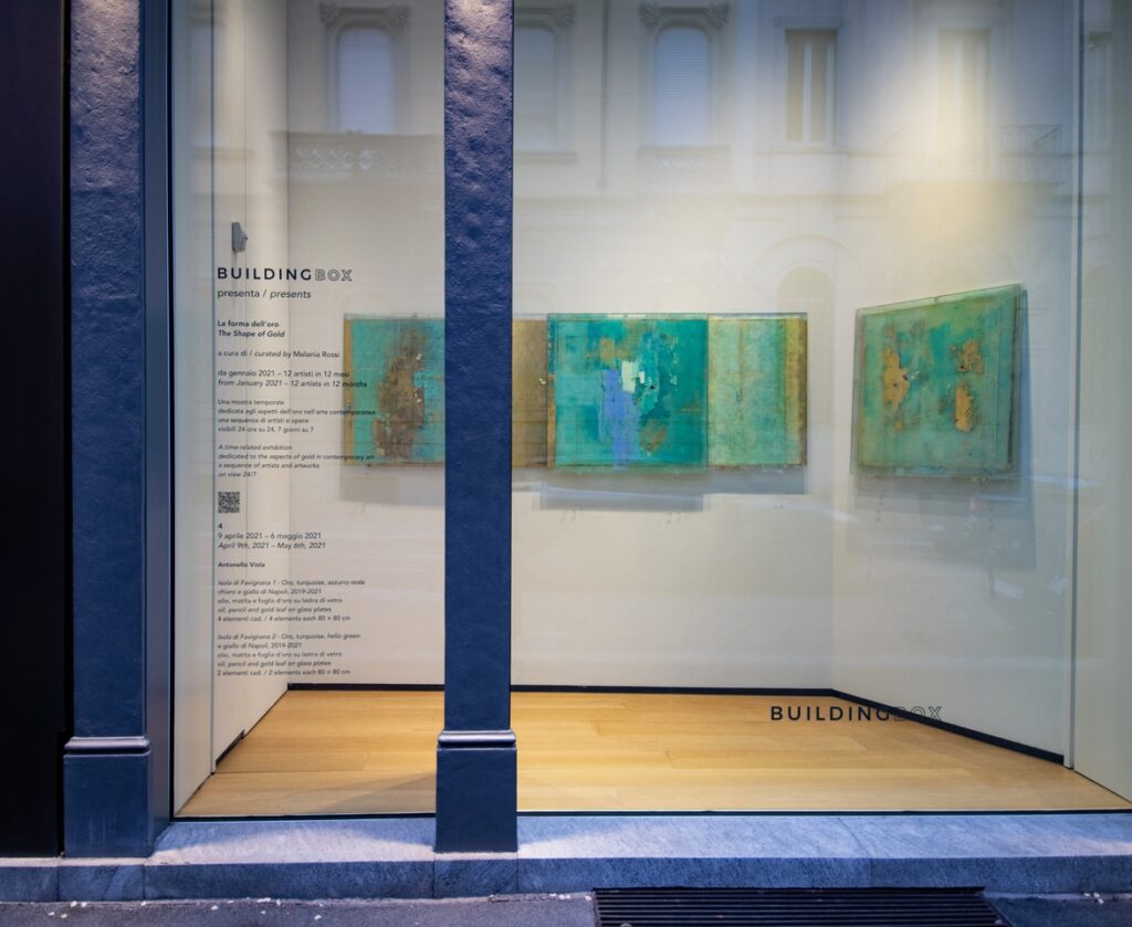 Buildingbox Milano. “La forma dell’oro”, fino al 6 maggio l’installazione di Antonello Viola