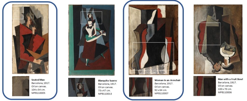  Un team di scienziate svela il mistero del deterioramento del dipinto “Hombre sentado” di Picasso