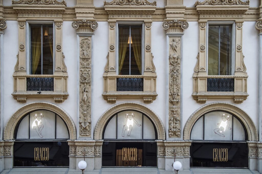 Nuova installazione site-specific per la Galleria Cracco