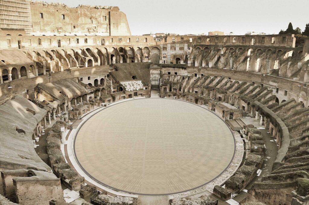 Colosseo, completamento dell’arena previsto nel 2023  