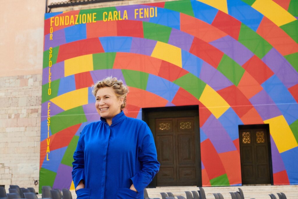 Arte e scienza a Spoleto con la Fondazione Carla Fendi. Intervista alla Presidente Maria Teresa Venturini Fendi. Foto e Video  