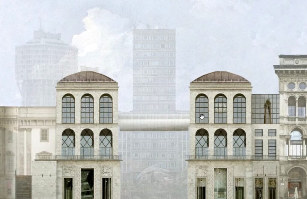 Il Museo del Novecento di Milano si amplia e sarà realizzata una passerella tra i due edifici gemelli
