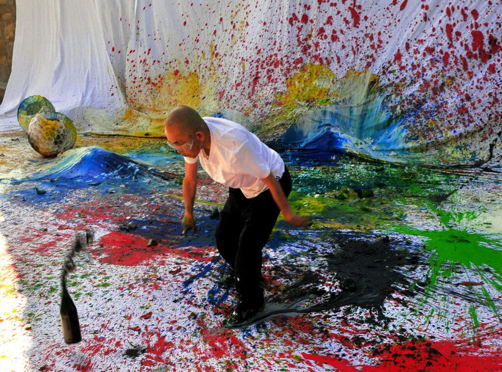 Shozo Shimamoto, la grande retrospettiva a Foligno