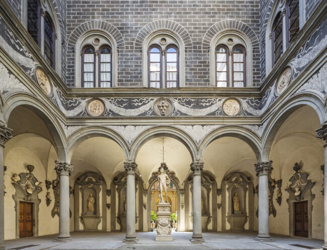 Palazzo-Medici-Riccardi–Cortile-di-Michelozzo