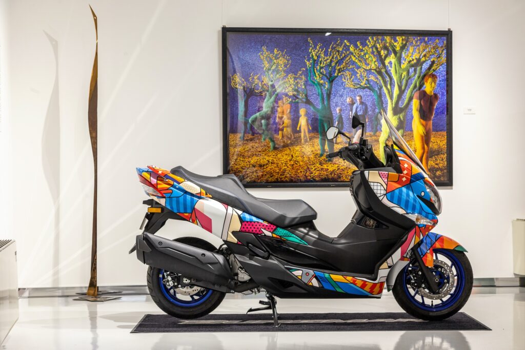 ARThletes: l’arte incontra le due ruote