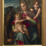 Galleria dell’Accademia di Firenze: ”La Sacra Famiglia con San Giovannino”di Pier Francesco Foschi in prestito al Georgia Museum of Art