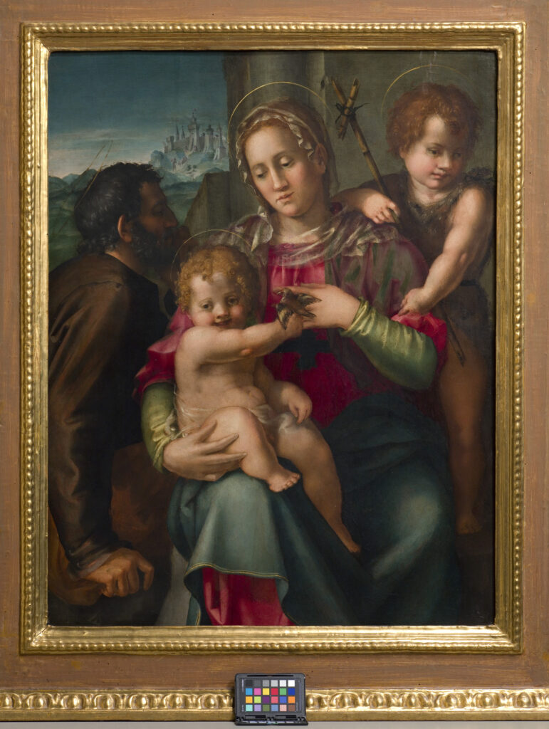 Galleria dell’Accademia di Firenze: ”La Sacra Famiglia con San Giovannino”di Pier Francesco Foschi in prestito al Georgia Museum of Art