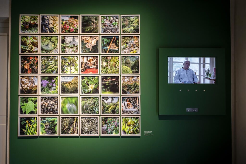“Mezz’ora con…”, conversazioni intorno alla mostra “Oltre il giardino” al Castello di Miradolo