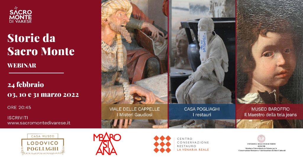 Sacro Monte di Varese: quattro incontri online tra arte e storia