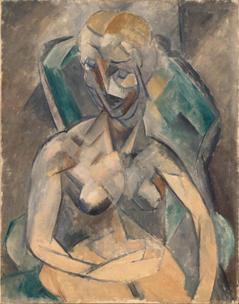 “Giovane donna” di Pablo Picasso, dall’Ermitage alla rhinoceros gallery di Alda Fendi 