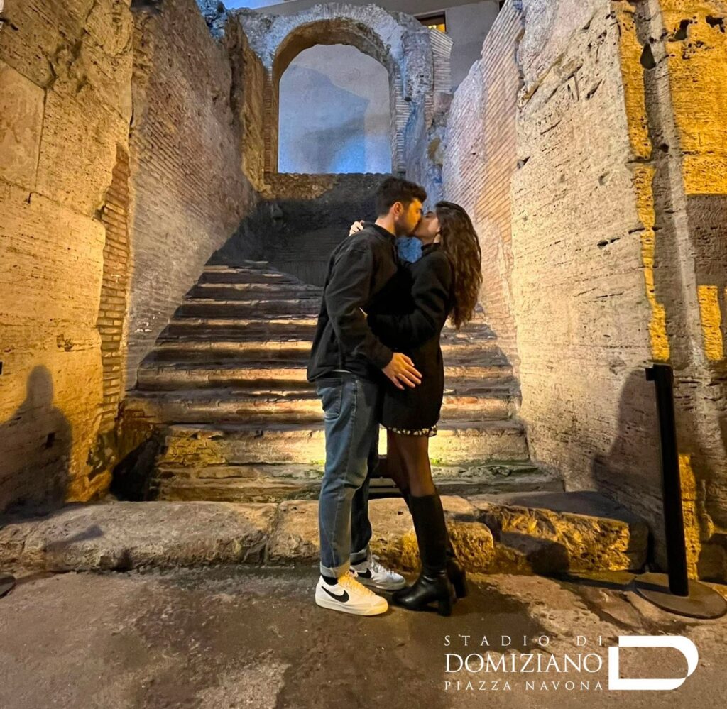 San Valentino, allo Stadio di Domiziano i baci diventano NFT registrati su Blockchain