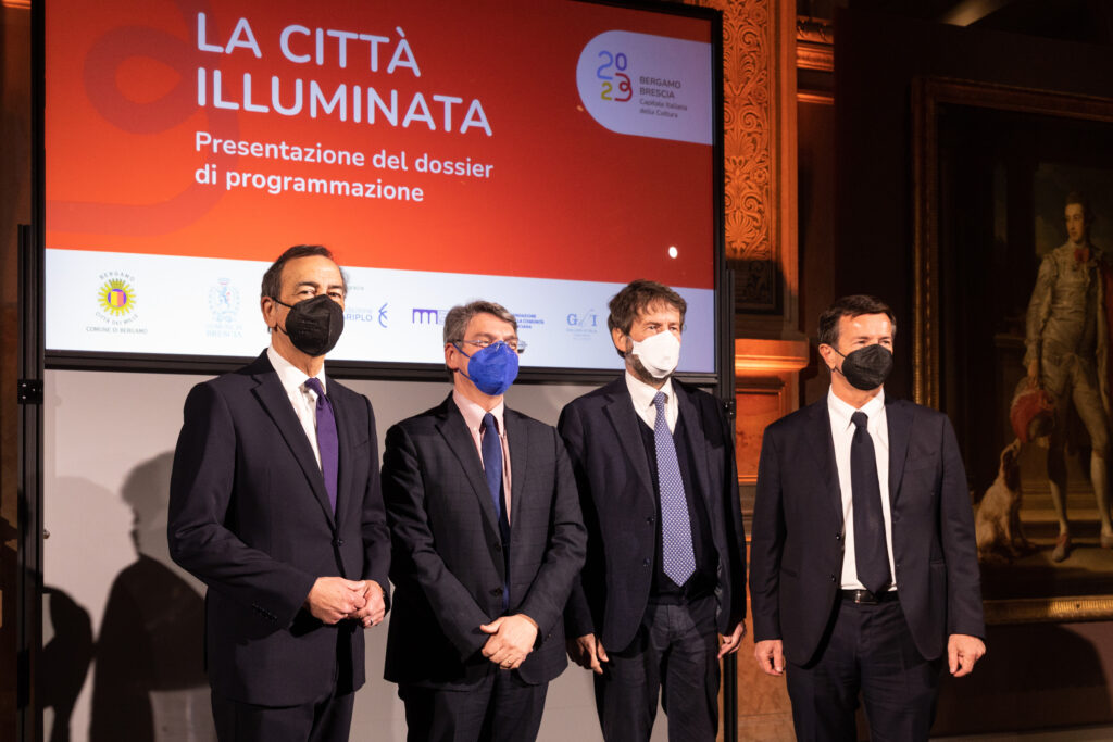 Capitale della Cultura 2023. Bergamo e Brescia presentano “La città illuminata”