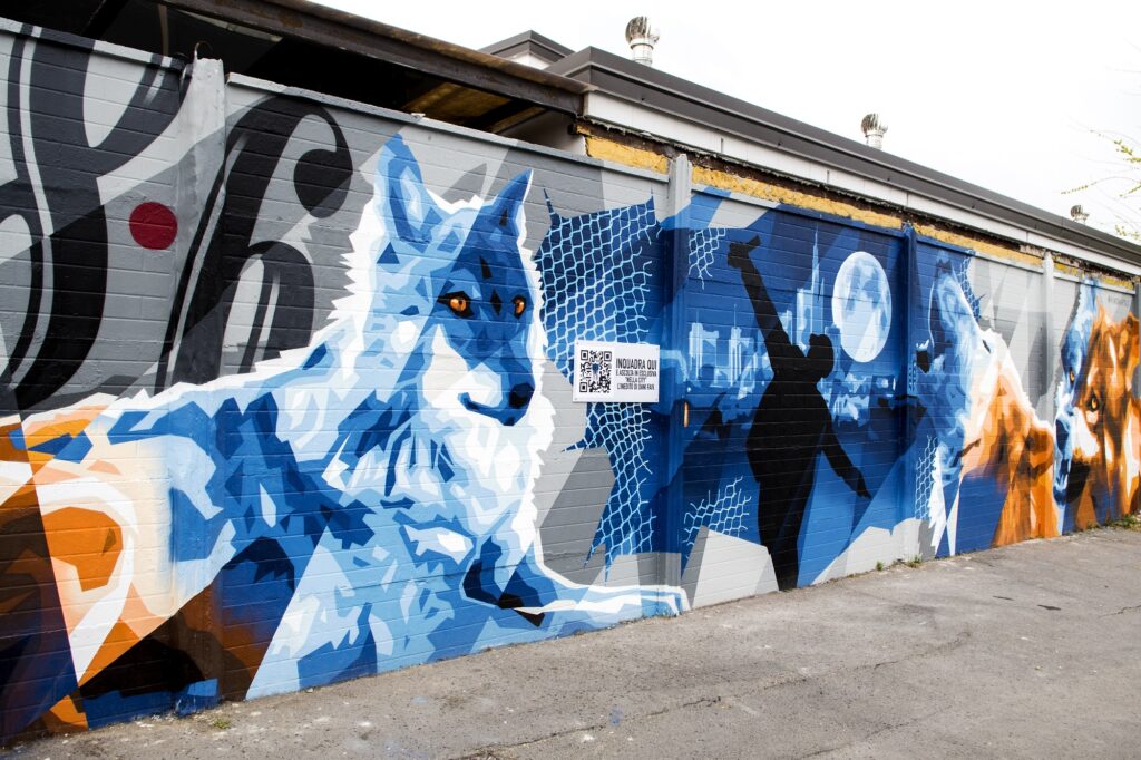 “The Wall of IntenCity”, a Milano il murale di Raptuz e Dani Faiv che si può anche ascoltare