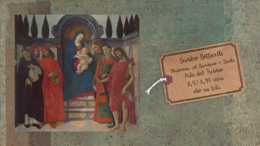 Galleria dell’Accademia di Firenze. “Open Art”, il video dedicato a Sandro Botticelli e alla Pala del Trebbio