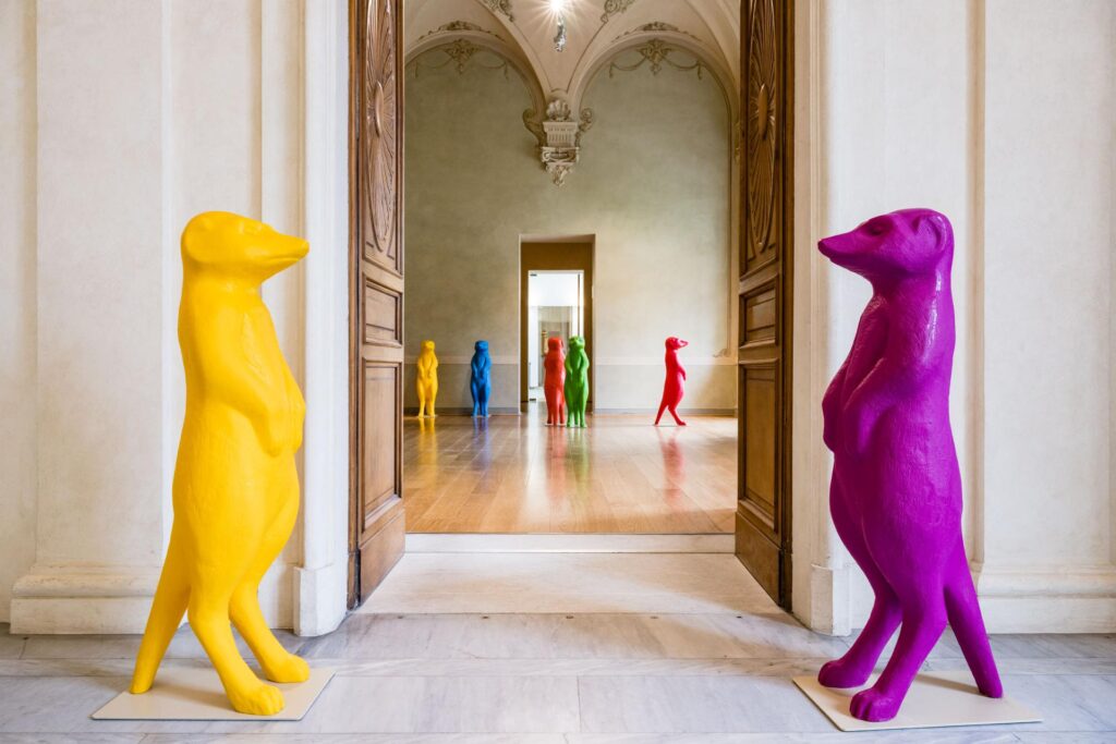 Animali a Corte. Vite mai viste nei Giardini Reali. Le foto