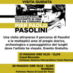 Alla scoperta di Pier Paolo Pasolini nei luoghi della sua vita attraverso visite guidate gratuite