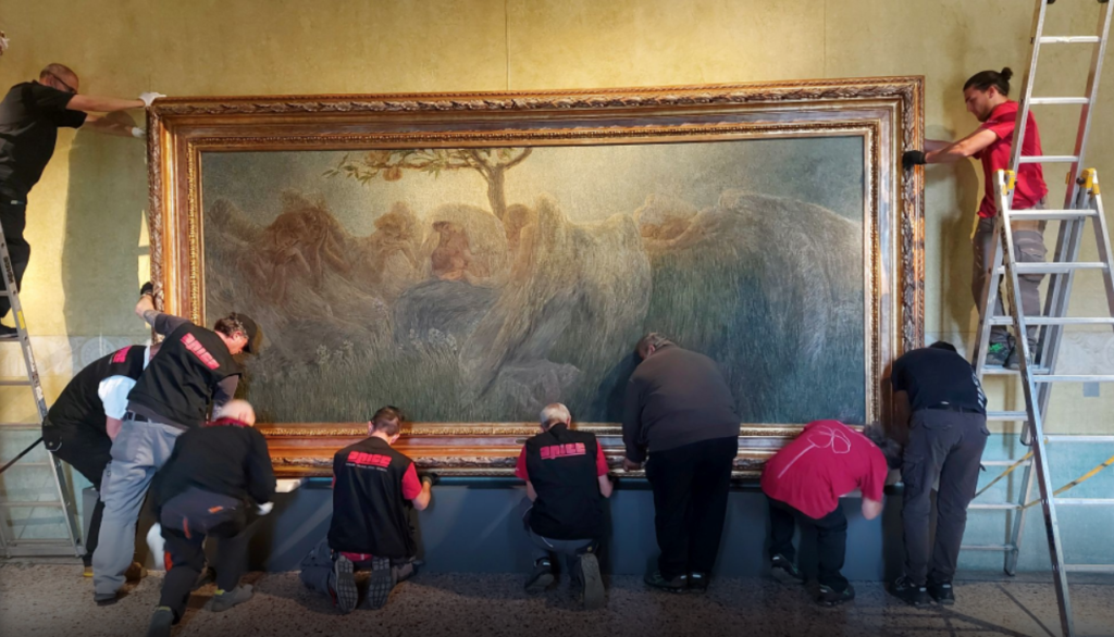 La “Maternità” di Gaetano Previati entra a far parte del percorso museale della GAM di Milano 