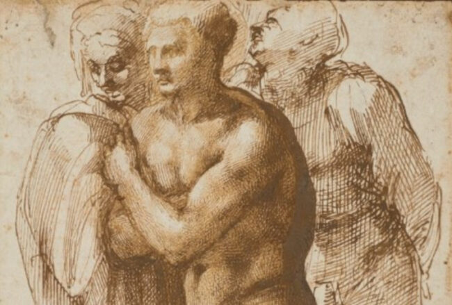 uomo-nudo-con-due-figure-michelangelo