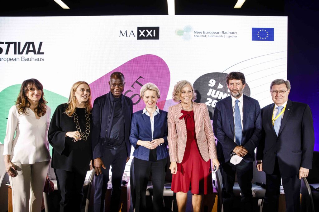 Ursula von der Leyen al MAXXI per dare il via al Festival Internazionale New European Bauhaus 