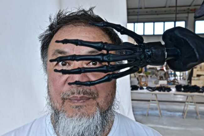 Ai Weiwei and Adriano Berengo, 2020, Venice, photo credit Edward Smith (2) (1)
