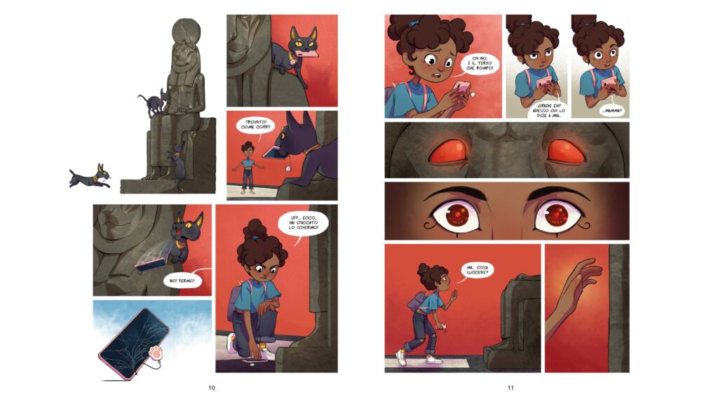 IED Design Award 2022: premiata la graphic novel dedicata alla dea Sekhmet, progetto realizzato in collaborazione con i Musei Vaticani